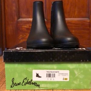 NWT Sam Edelman short Chelsea rain boots